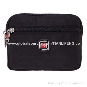 Water-resistant nylon wallet, can put in 5.7-inch telephone, firm